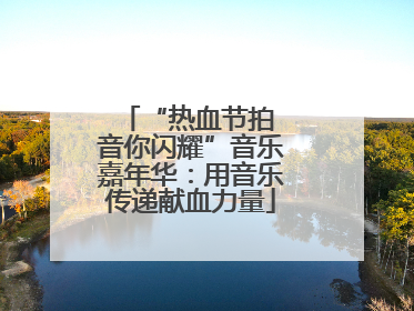“热血节拍 音你闪耀”音乐嘉年华：用音乐传递献血力量
