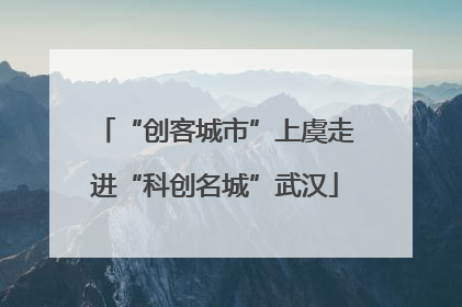 “创客城市”上虞走进“科创名城”武汉