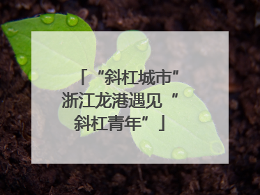 “斜杠城市”浙江龙港遇见“斜杠青年”