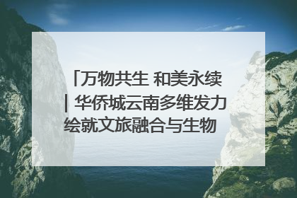 万物共生 和美永续｜华侨城云南多维发力 绘就文旅融合与生物多样性保护新图景