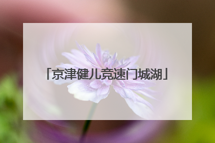 京津健儿竞速门城湖