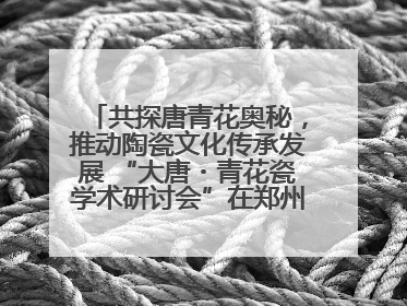 共探唐青花奥秘，推动陶瓷文化传承发展 “大唐・青花瓷学术研讨会”在郑州圆满举行