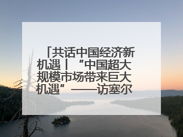 共话中国经济新机遇丨“中国超大规模市场带来巨大机遇”——访塞尔维亚经济部国务秘书尼科利奇
