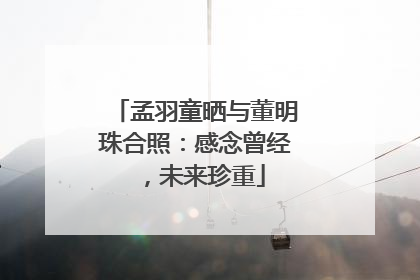 孟羽童晒与董明珠合照：感念曾经，未来珍重
