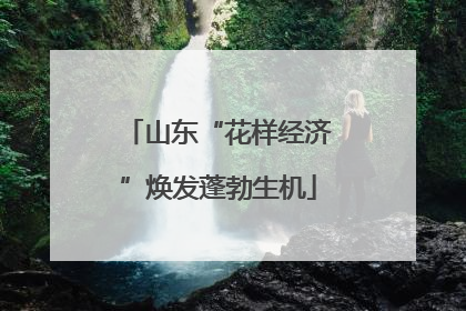 山东“花样经济”焕发蓬勃生机