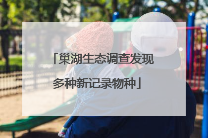 巢湖生态调查发现多种新记录物种