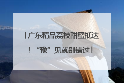 广东精品荔枝甜蜜抵达！“豫”见就别错过