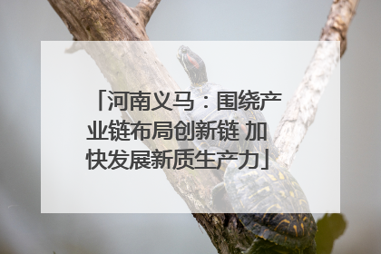 河南义马：围绕产业链布局创新链 加快发展新质生产力