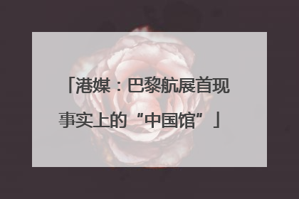 港媒：巴黎航展首现事实上的“中国馆”