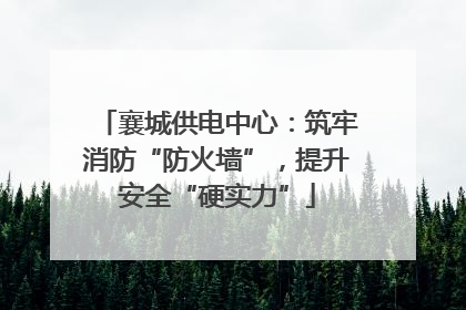 襄城供电中心：筑牢消防“防火墙”，提升安全“硬实力”