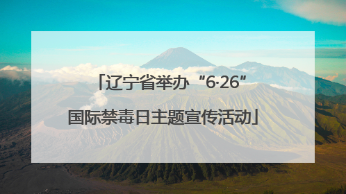 辽宁省举办“6·26”国际禁毒日主题宣传活动