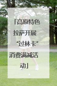高原特色 拉萨开展“过林卡”消费满减活动