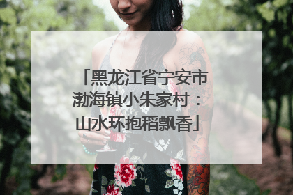 黑龙江省宁安市渤海镇小朱家村：山水环抱稻飘香