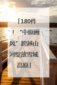 180件！“中原画风”跨越山河绽放雪域高原