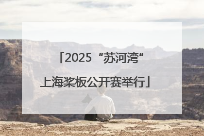 2025“苏河湾”上海桨板公开赛举行