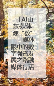 AI山东·媒体观“数”——媒体眼中的数字强省发展之路融媒体行活动启动